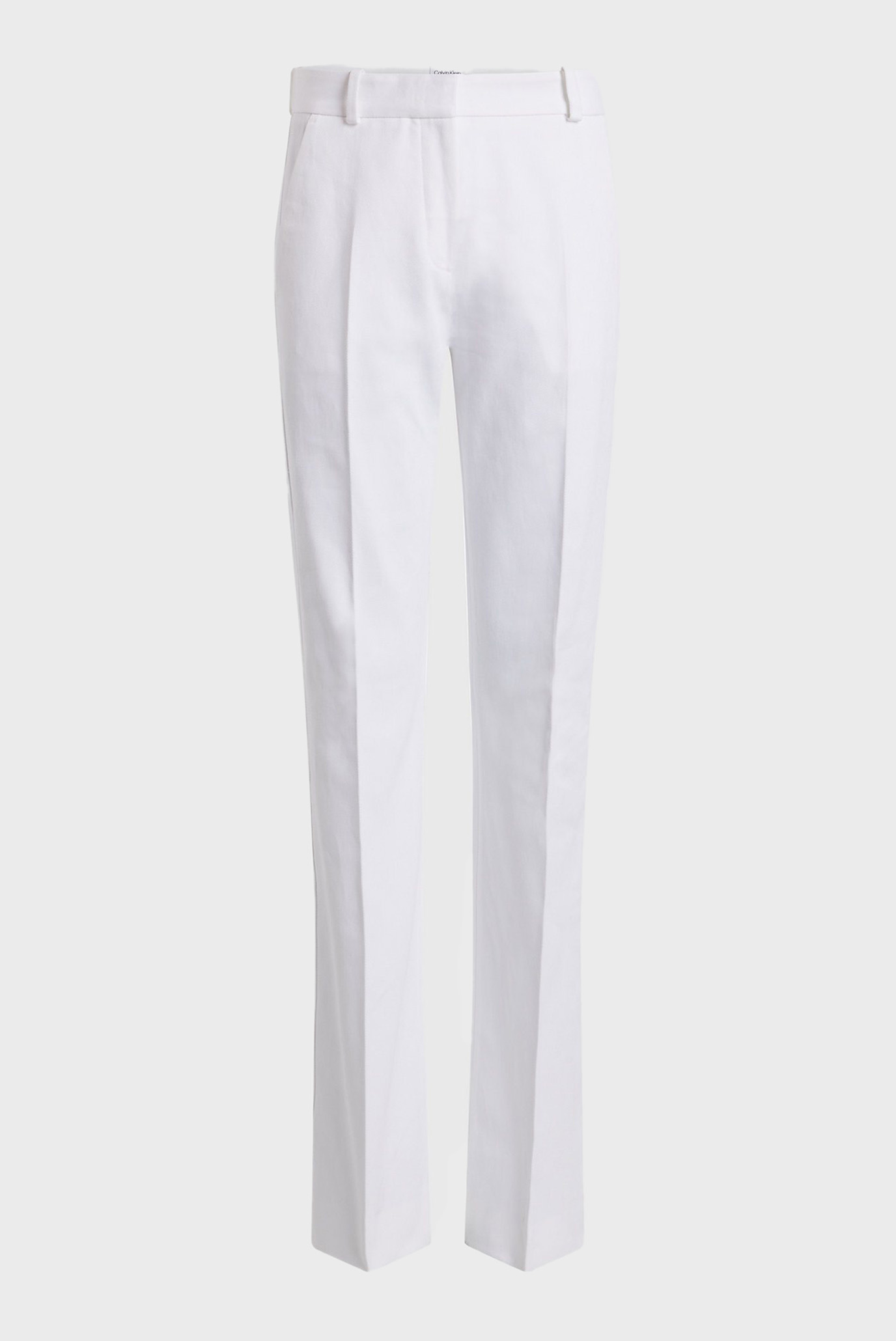 Женские белые брюки COTTON TWILL RELAX BOOTCUT 1