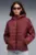 Жіноча бордова куртка Essentials Hooded Padded Jacket Women