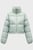 Женский мятный пуховик DOWN CROPPED PUFFER