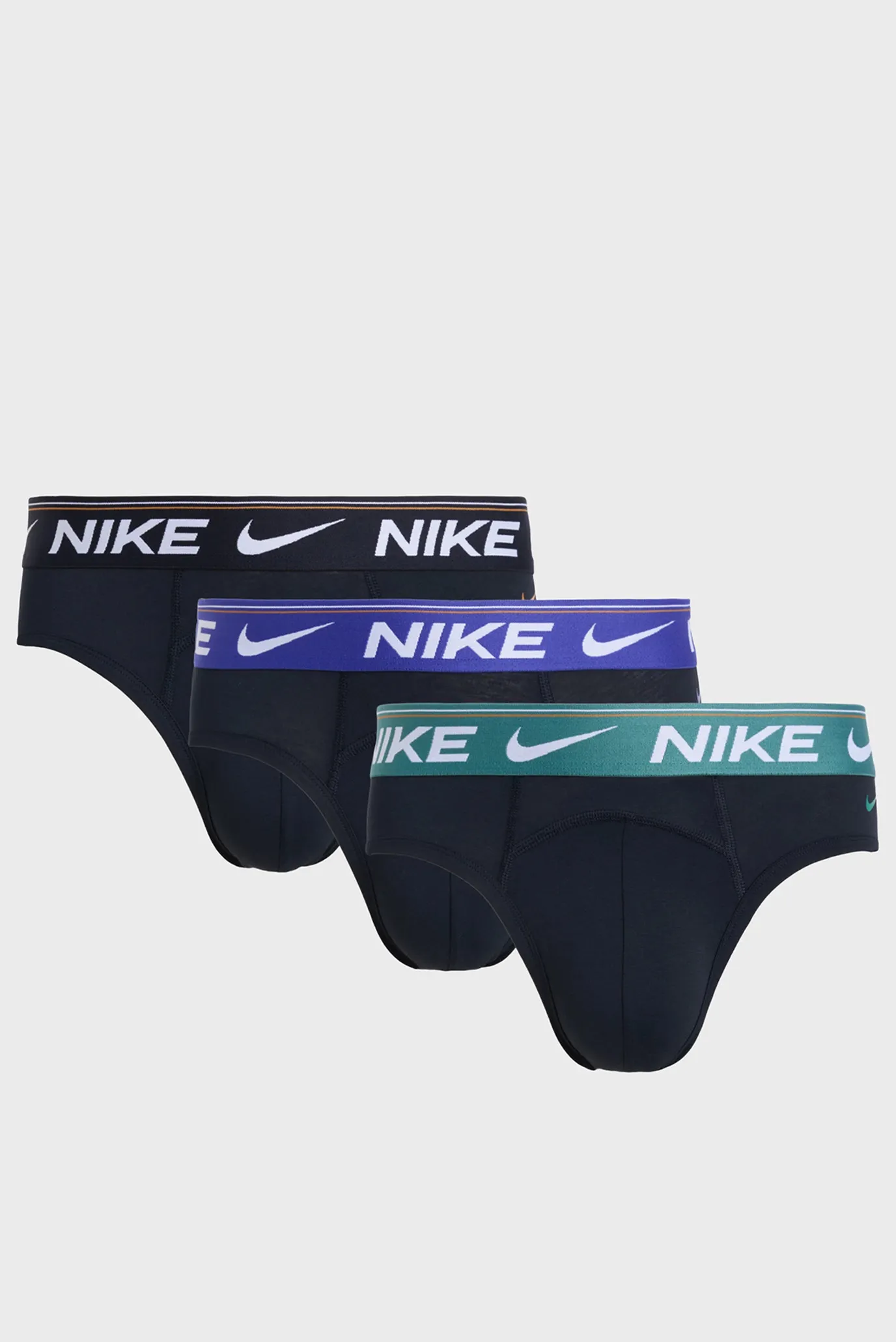 Мужские черные брифы (3 шт) 1