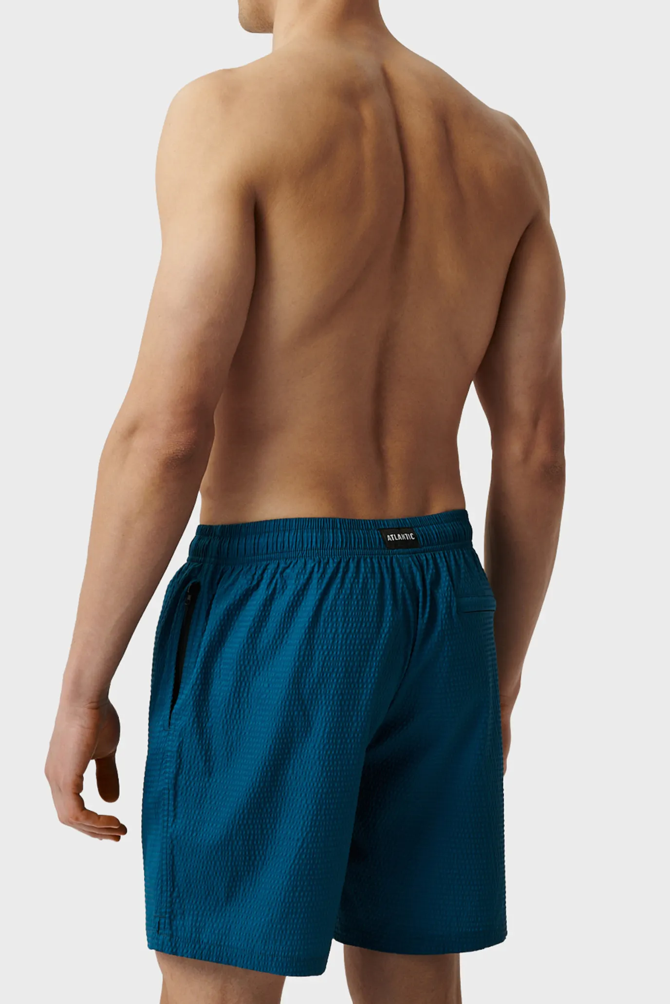 Чоловічі бірюзові плавальні шорти 2