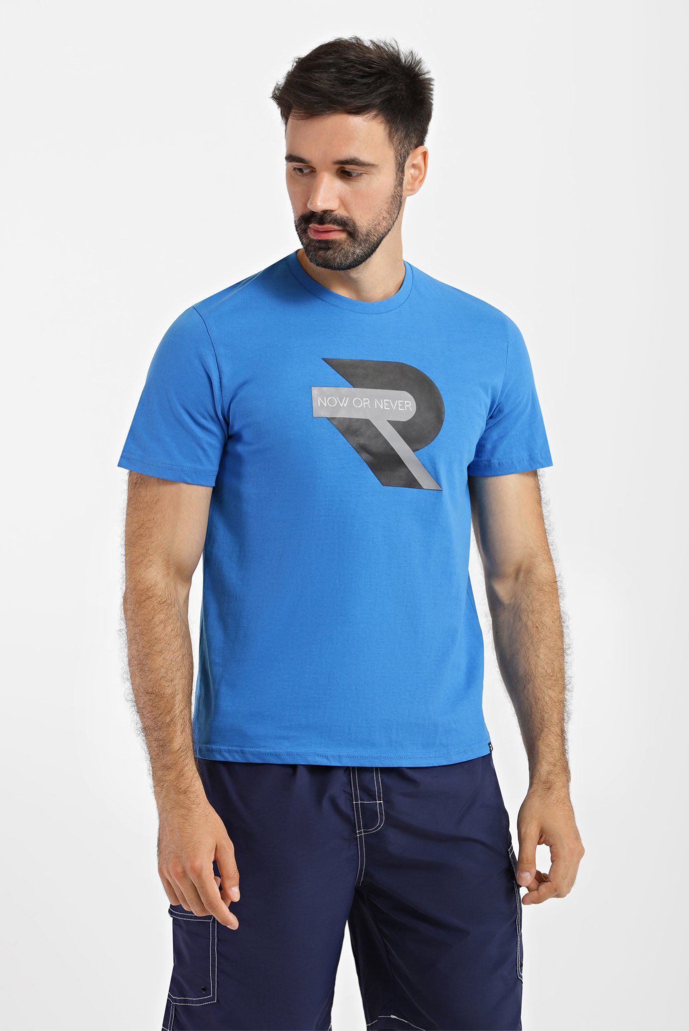 Чоловіча синя футболка Puelo 1