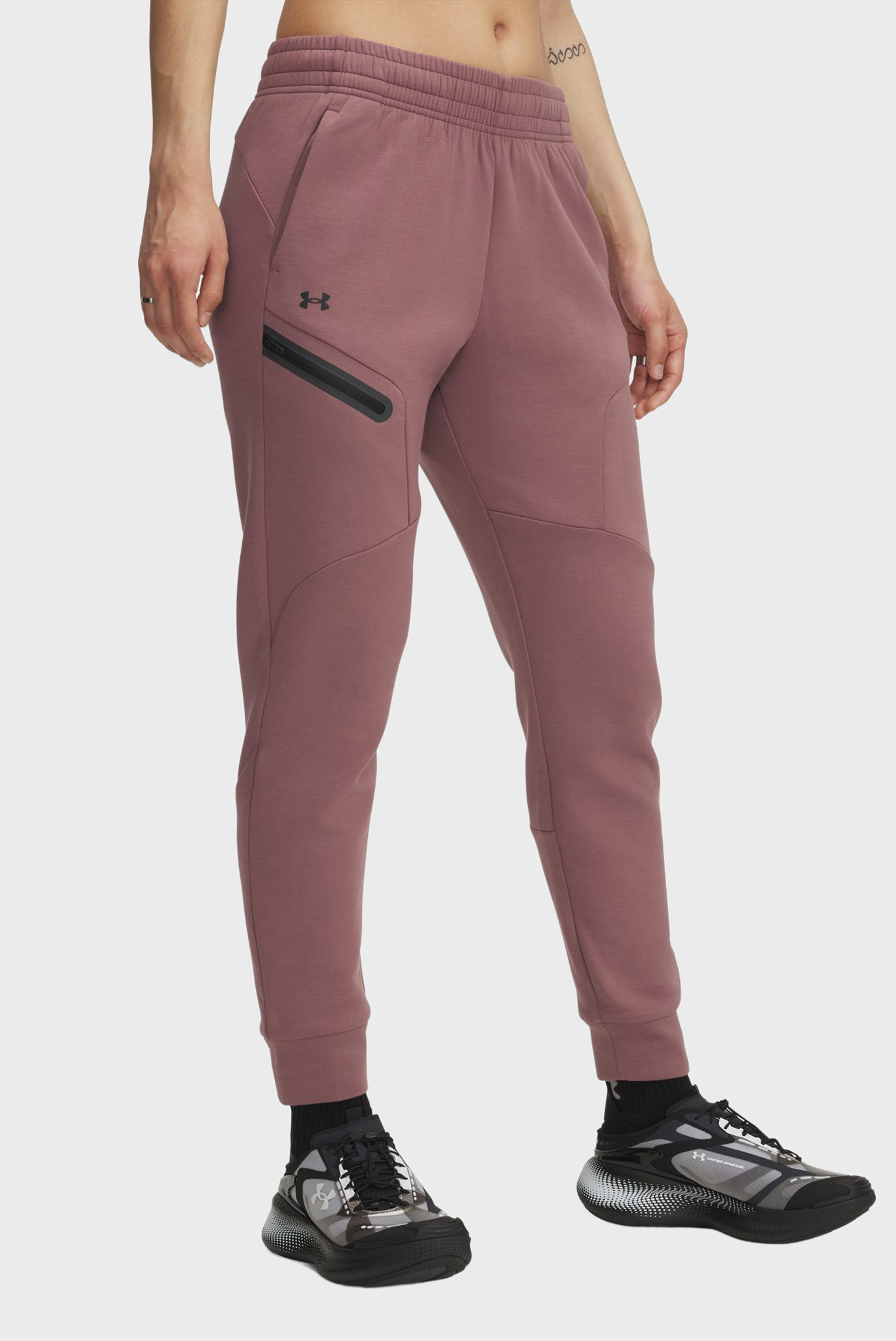 Женские розовые спортивные брюки Unstoppable Flc Jogger Розовый M Under Armour 1379846-651 Женские розовые спортивные брюки Unstoppable Flc Jogger Розовый M Under Armour 1379846-651
