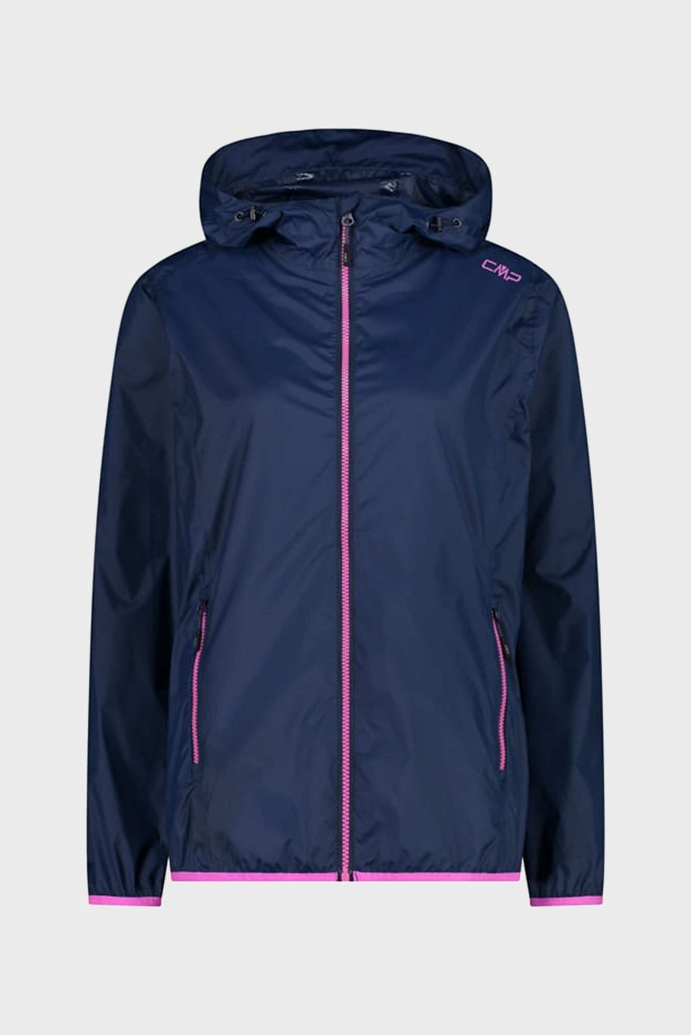 Женская темно-синяя ветровка RAIN FIX HOOD Синий XXS CMP 32X5796-M926 Женская темно-синяя ветровка RAIN FIX HOOD Синий XXS CMP 32X5796-M926
