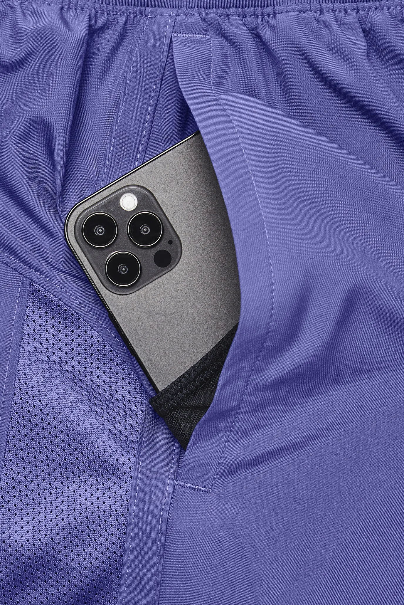 Чоловічі фіолетові шорти UA LAUNCH 7'' SHORTS 4