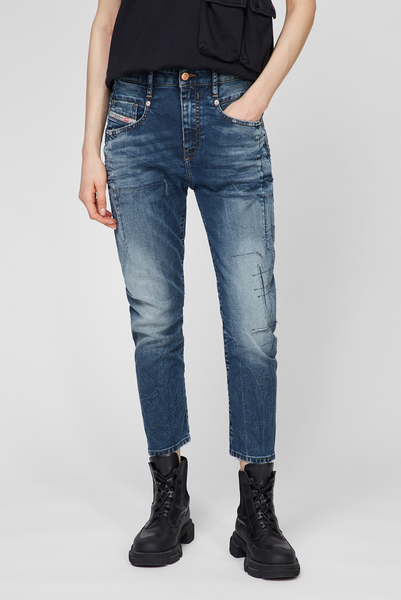 Жіночі сині джинси D-FAYZA-NE 1