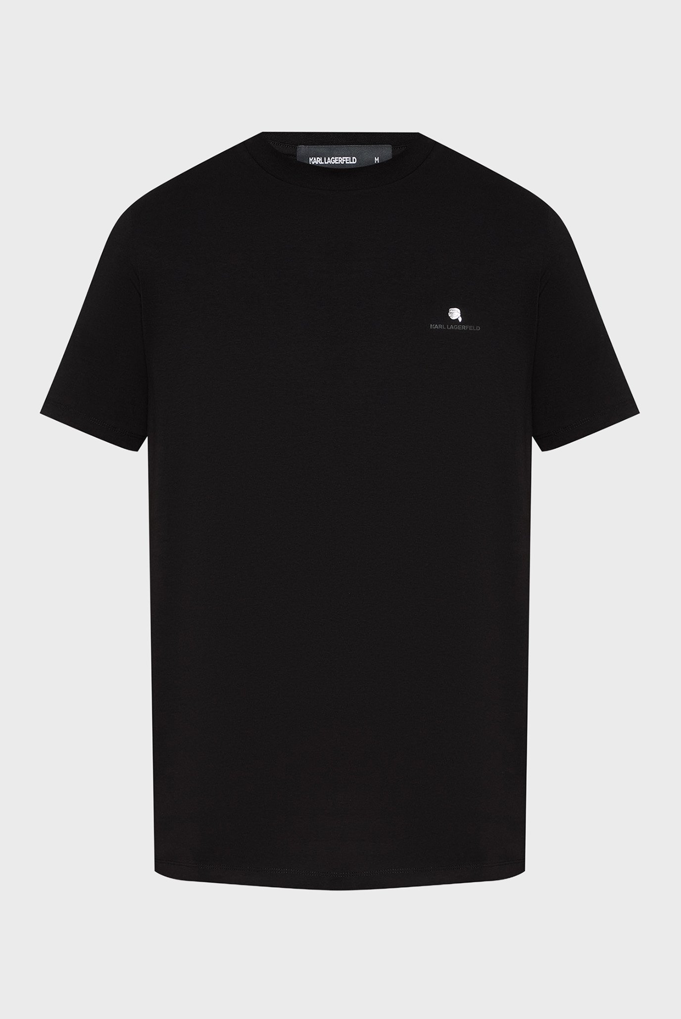 Мужская черная футболка Черный XXL Karl Lagerfeld 554235.755053;990 Мужская черная футболка Черный XXL Karl Lagerfeld 554235.755053;990