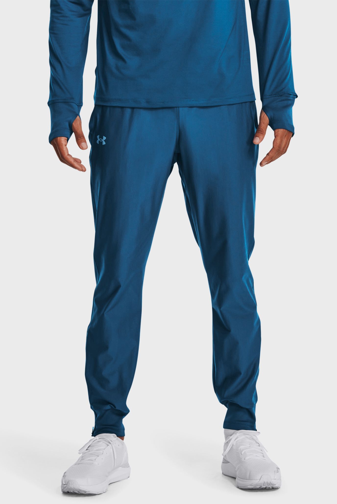 Мужские синие спортивные брюки QUALIFIER RUN ELITE PANT 1
