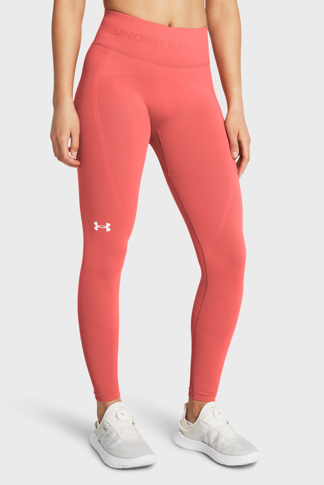 Женские коралловые тайтсы UA Train Seamless Legging 1