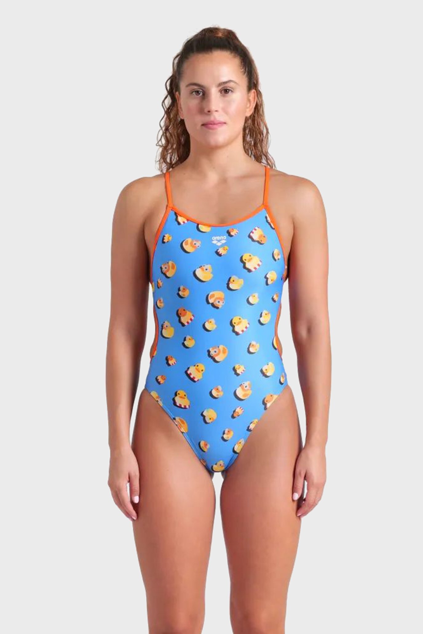 Женский голубой купальник с узором WOMENS ARENA DUCKS SWIMSUIT L Голубой 40 Arena 009466-530 Женский голубой купальник с узором WOMENS ARENA DUCKS SWIMSUIT L Голубой 40 Arena 009466-530