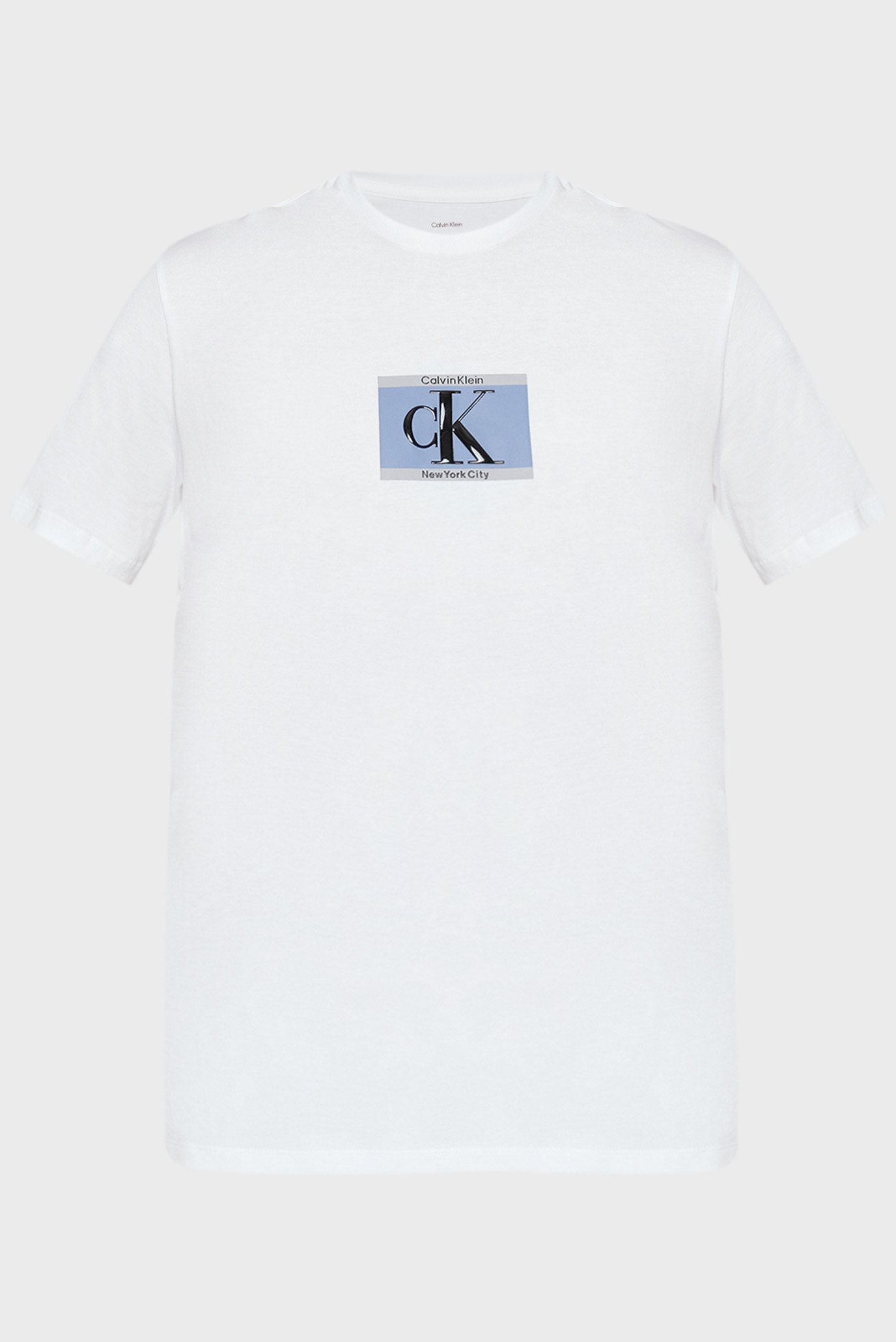 Мужская белая футболка BOX TAPE Белый XXL Calvin Klein LV04RC854G Мужская белая футболка BOX TAPE Белый XXL Calvin Klein LV04RC854G