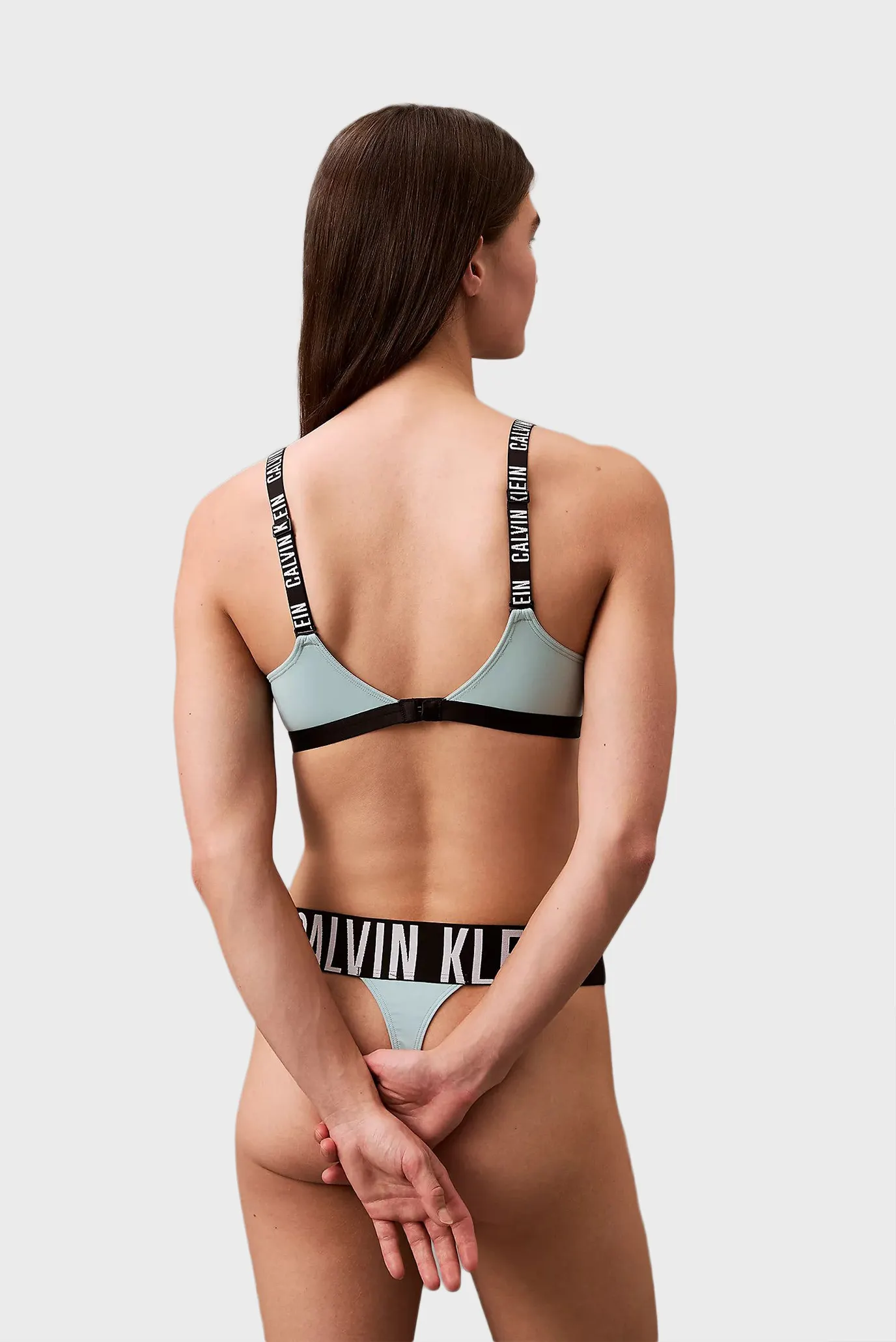 Жіночий блакитний бюстгальтер LGHTLY LINED BRALETTE 2