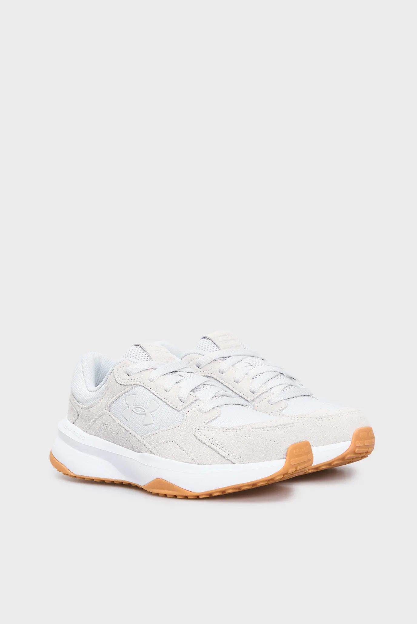 Женские серые кроссовки UA W Edge SUEDE 3