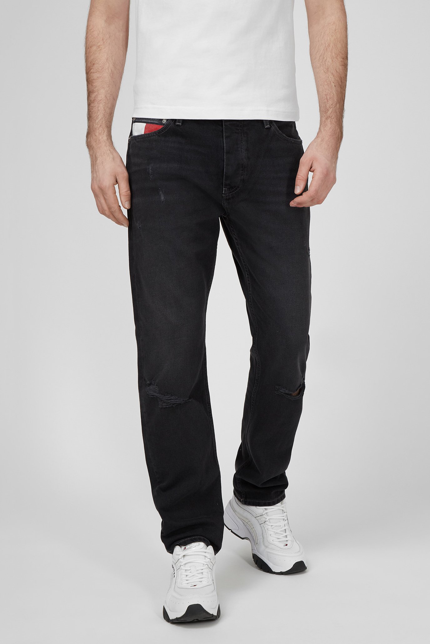 Чоловічі чорні джинси ETHAN 1