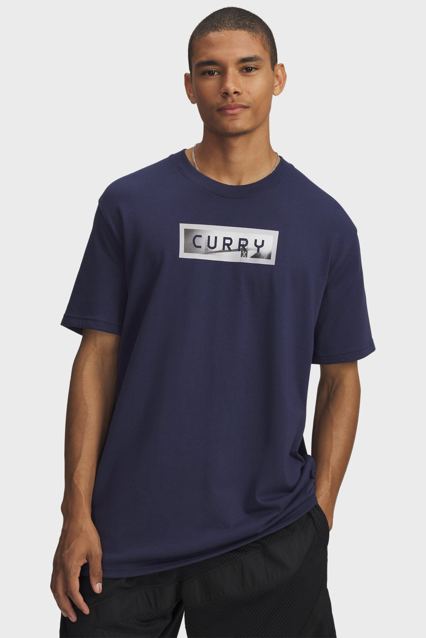 Мужская темно-синяя футболка Curry Trend Tee 1 Синий XXL Under Armour 6007303-403 Мужская темно-синяя футболка Curry Trend Tee 1 Синий XXL Under Armour 6007303-403