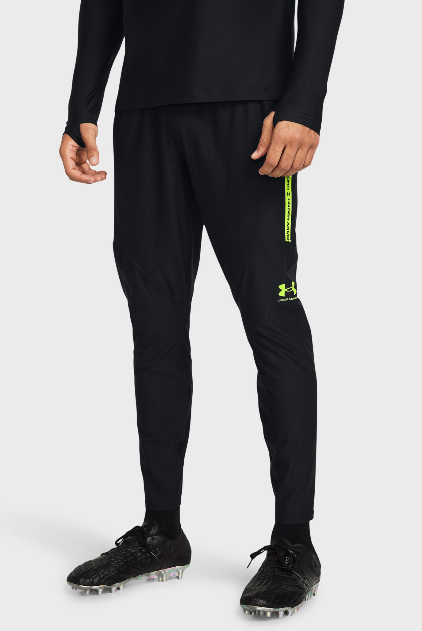 Чоловічі чорні спортивні штани UA M's Ch. Pro Pant 1