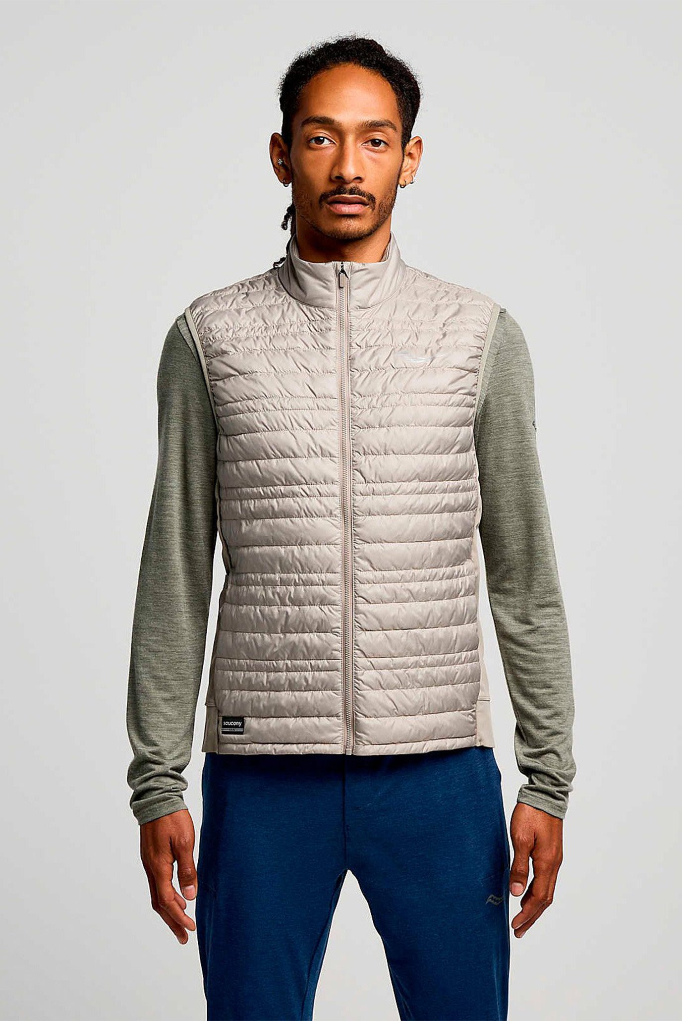 Чоловічий бежевий жилет HURRICANE INSULATED VEST 1