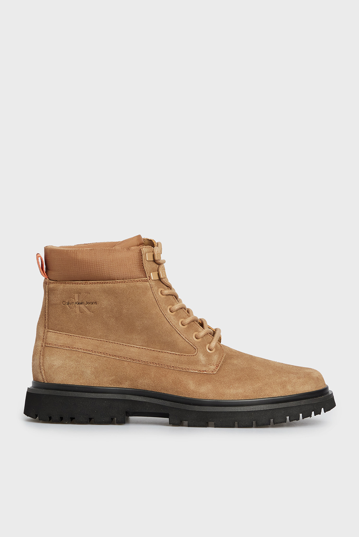 Мужские рыжие замшевые ботинки EVA MID LACEUP BOOT SUEDE Рыжий 42 Calvin Klein Jeans YM0YM00802 Мужские рыжие замшевые ботинки EVA MID LACEUP BOOT SUEDE Рыжий 42 Calvin Klein Jeans YM0YM00802