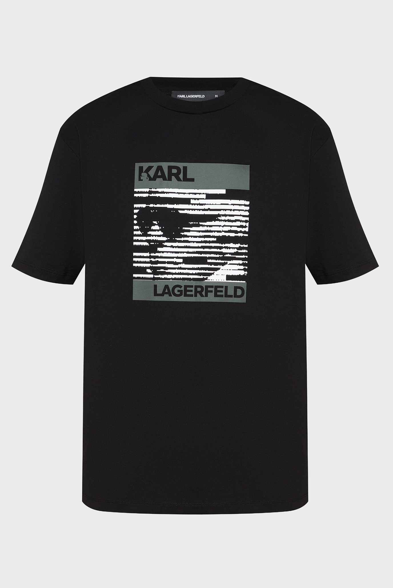 Мужская черная футболка Черный XXL Karl Lagerfeld 554225.755131;990 Мужская черная футболка Черный XXL Karl Lagerfeld 554225.755131;990