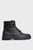 Чоловічі чорні шкіряні черевики COMBAT BOOT MONO