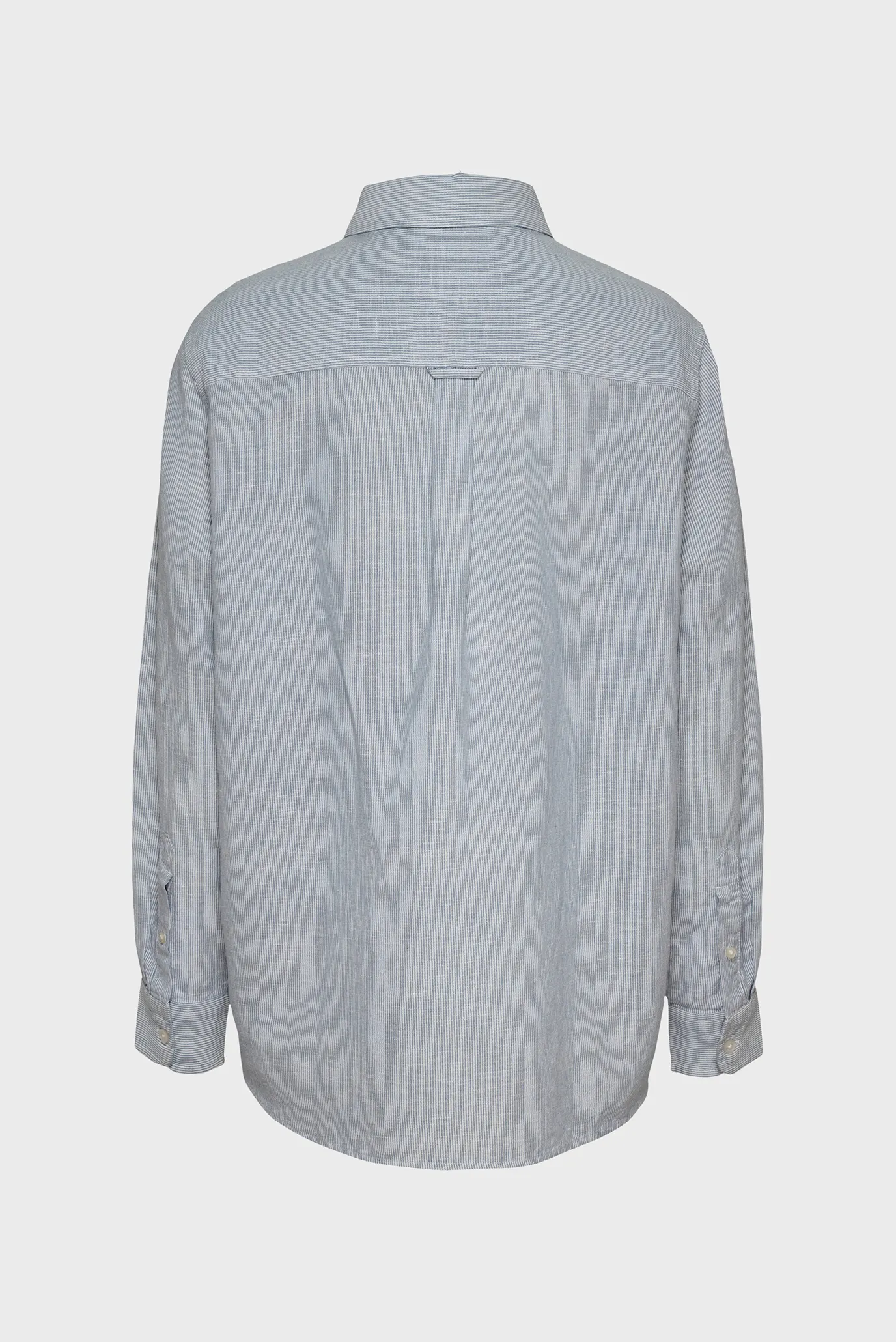 Женская голубая рубашка в полоску TJW RLX LINEN 7