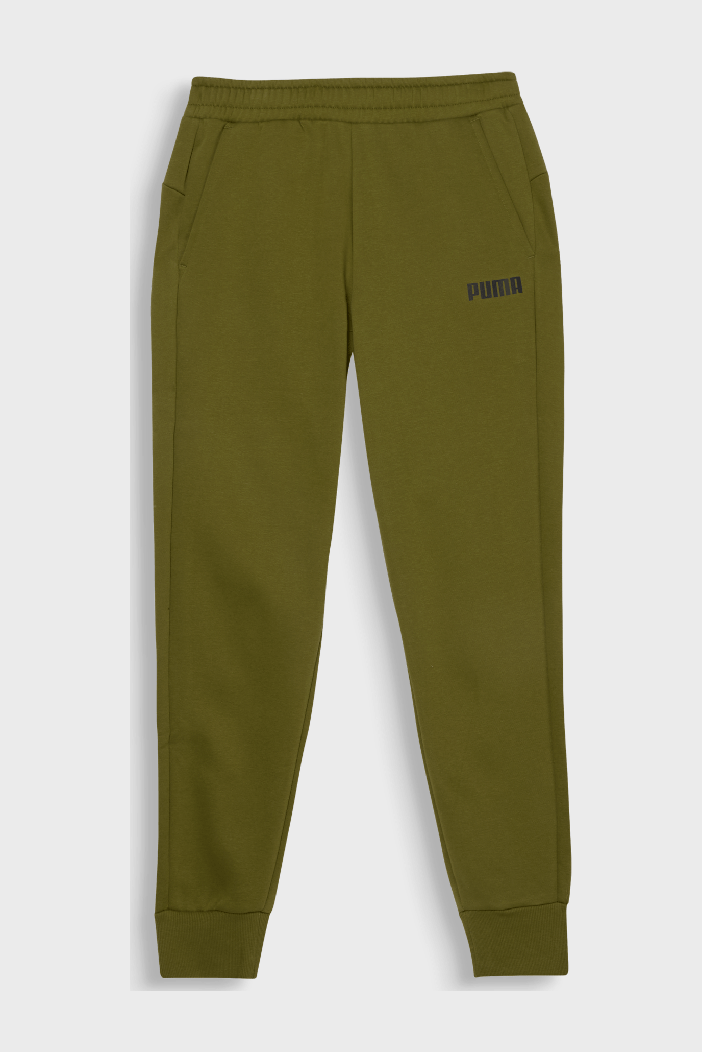 Чоловічі оливкові спортивні штани ESS PUMA Pants FL cl M 1