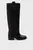Жіночі чорні шкіряні чоботи Ersilia PRPY
