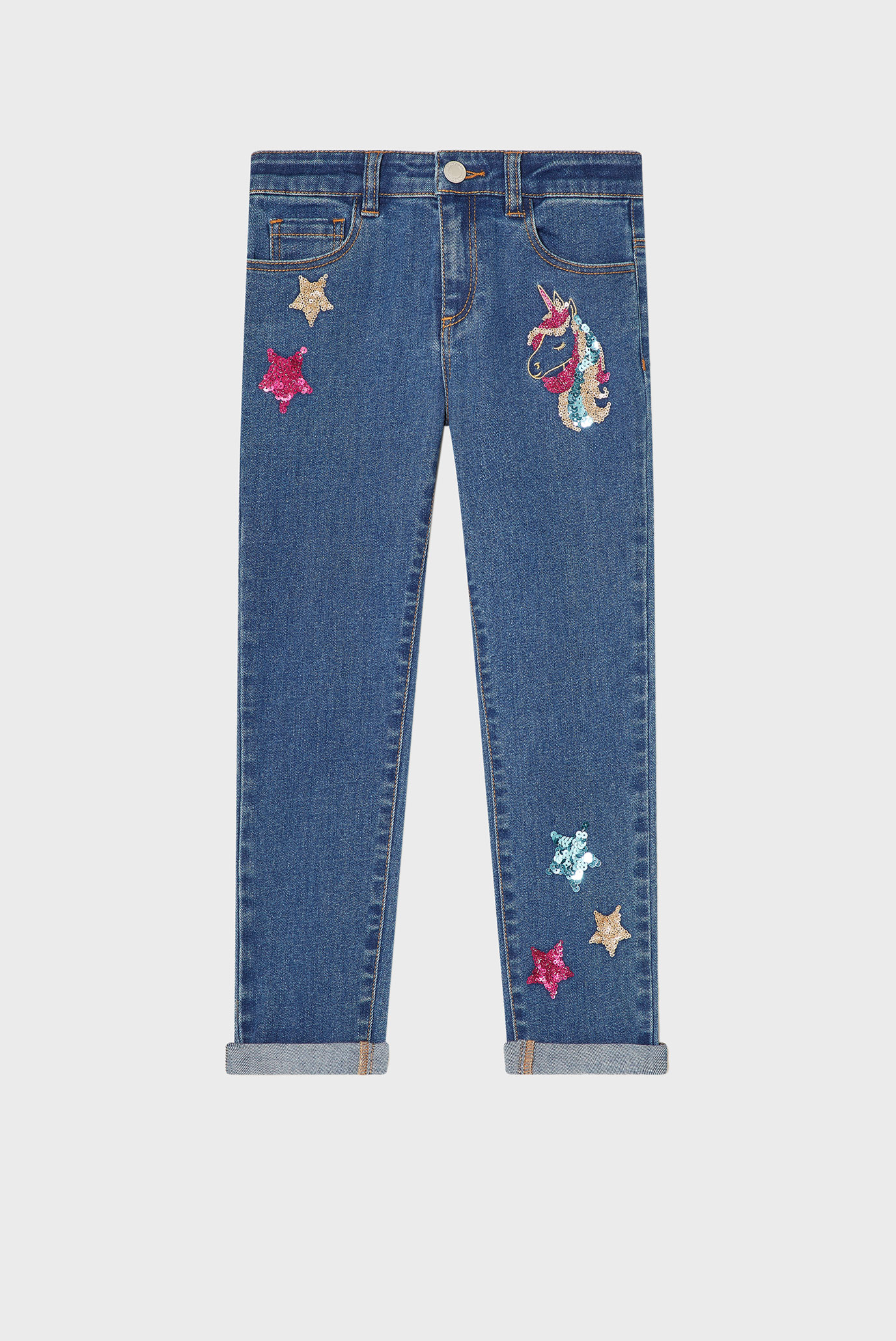 Детские синие джинсы UNICORN STAR JEAN 1