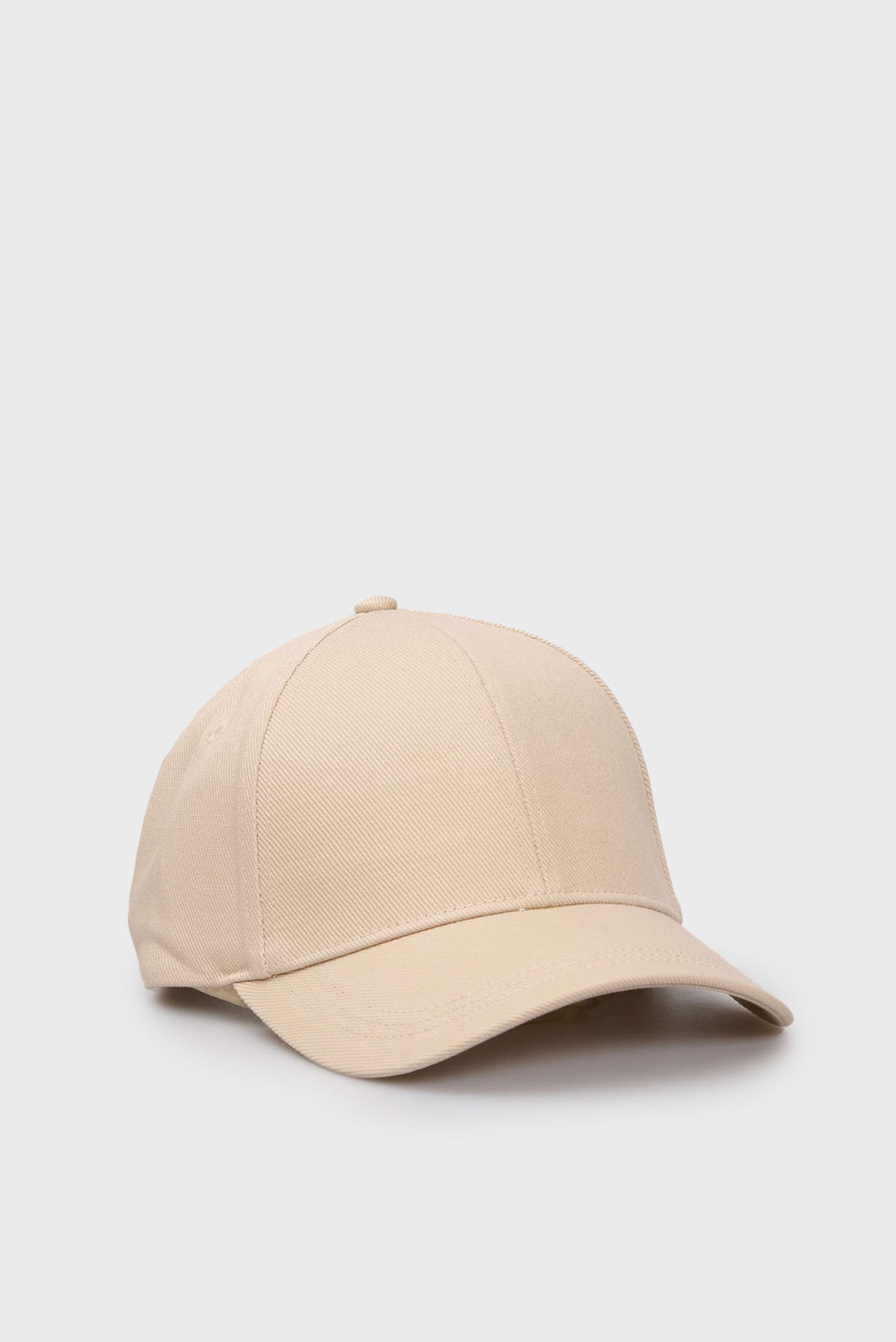 Женская бежевая кепка CALVIN KLEIN COTTON TWILL CAP 1