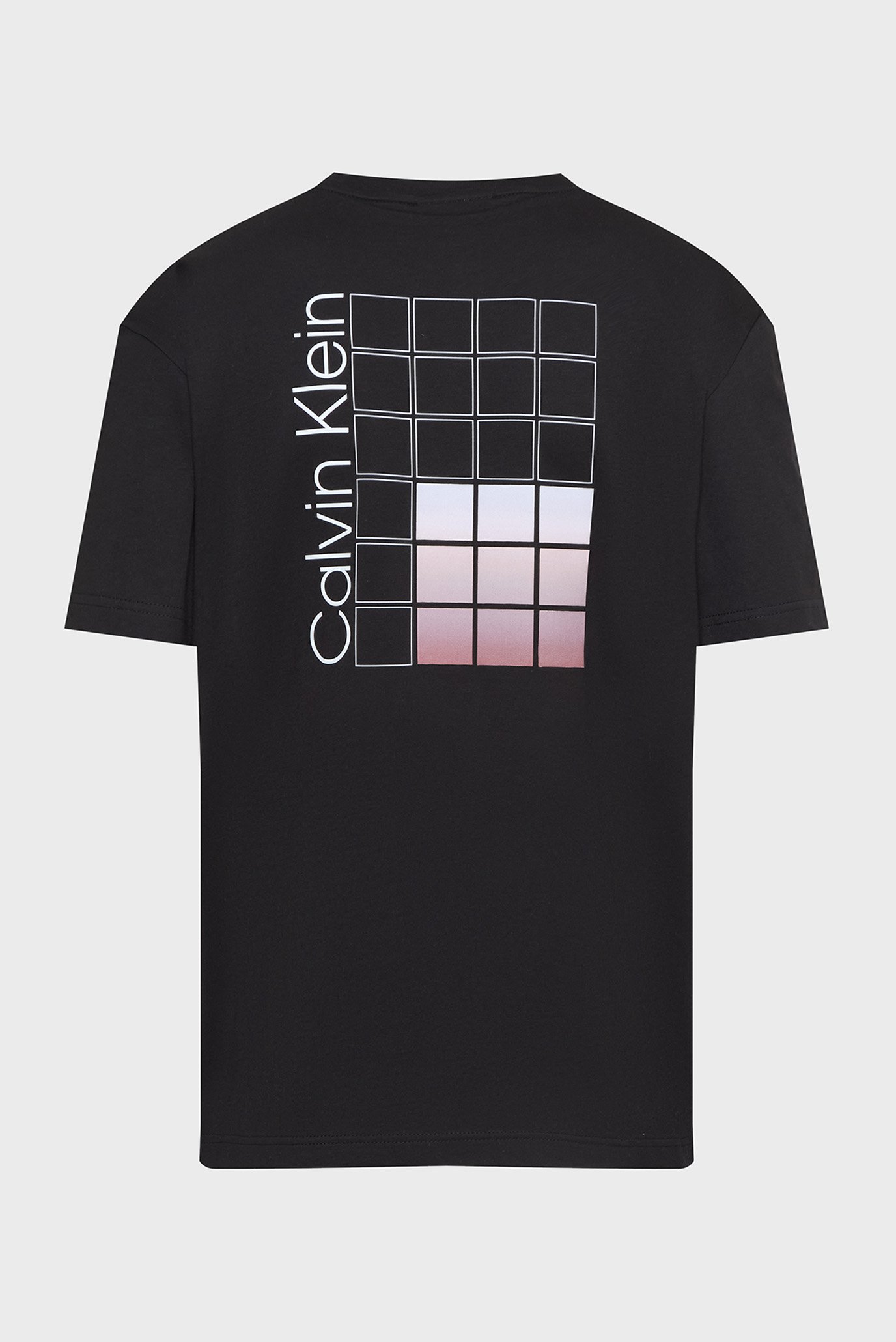 Мужская черная футболка OMBRE Черный L Calvin Klein K10K114164 Мужская черная футболка OMBRE Черный L Calvin Klein K10K114164