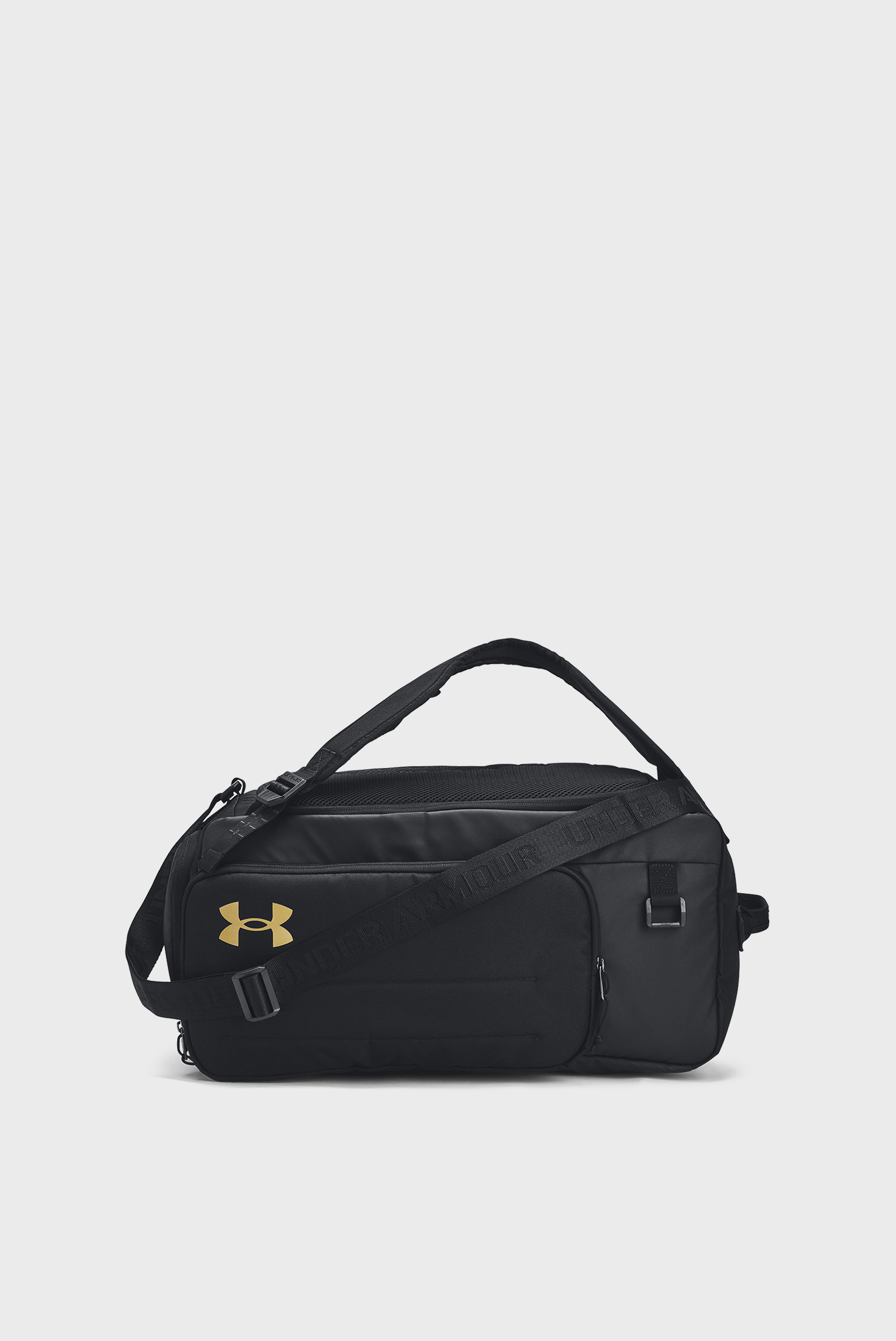 Чорна спортивна сумка UA Contain Duo SM SM BP Duffle 1