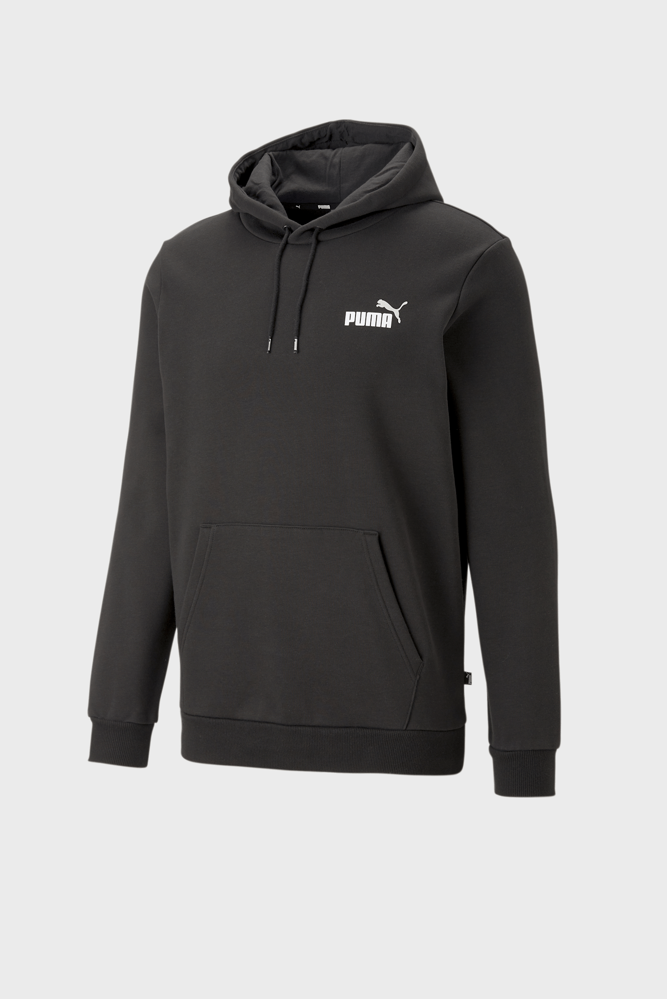 Мужское черное худи Essentials+ Two-Colour Small Logo Hoodie Men 1