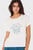 Жіноча біла футболка OCTAVYA
