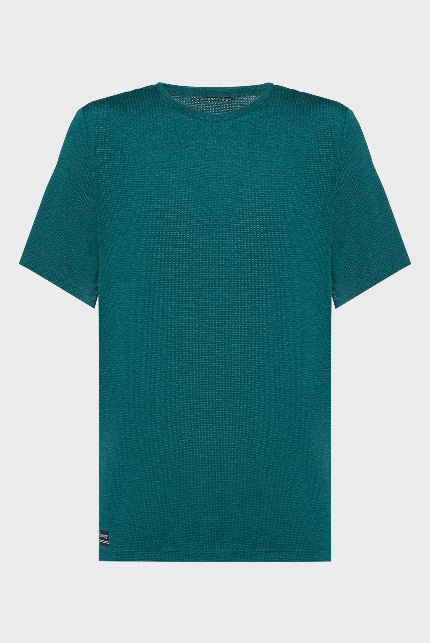 Мужская зеленая футболка STOPWATCH SHORT SLEEVE Зеленый L Saucony SAM800377-PPH Мужская зеленая футболка STOPWATCH SHORT SLEEVE Зеленый L Saucony SAM800377-PPH