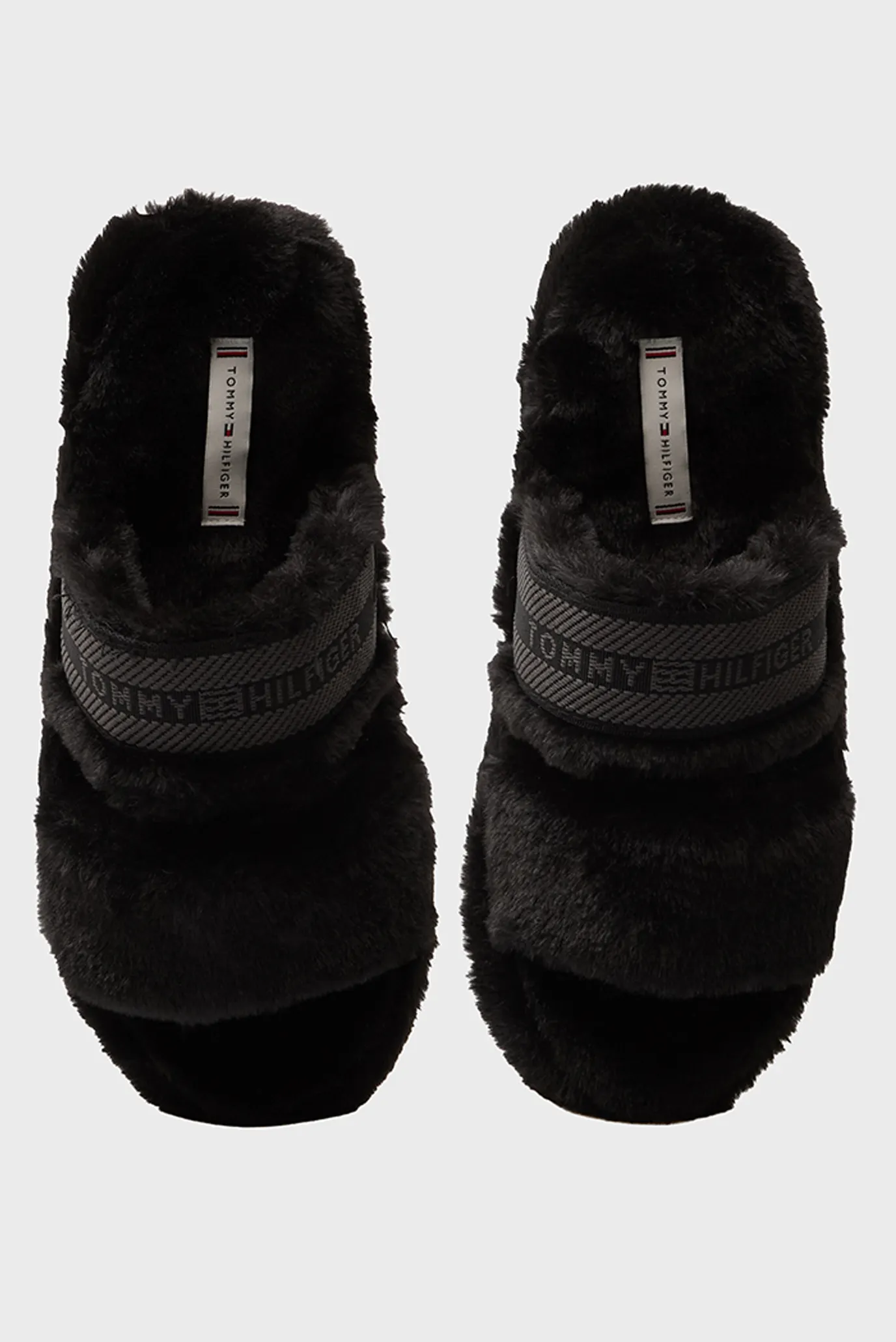 Женские черные тапочки SLIPPER 4