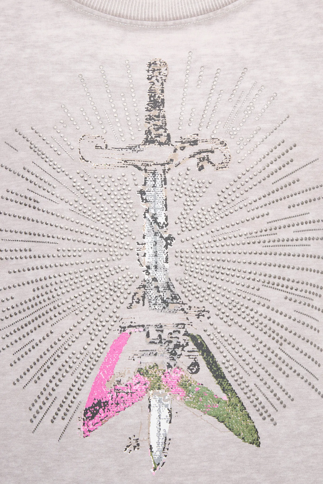 Мужская серая футболка T-BOXT-T18 3