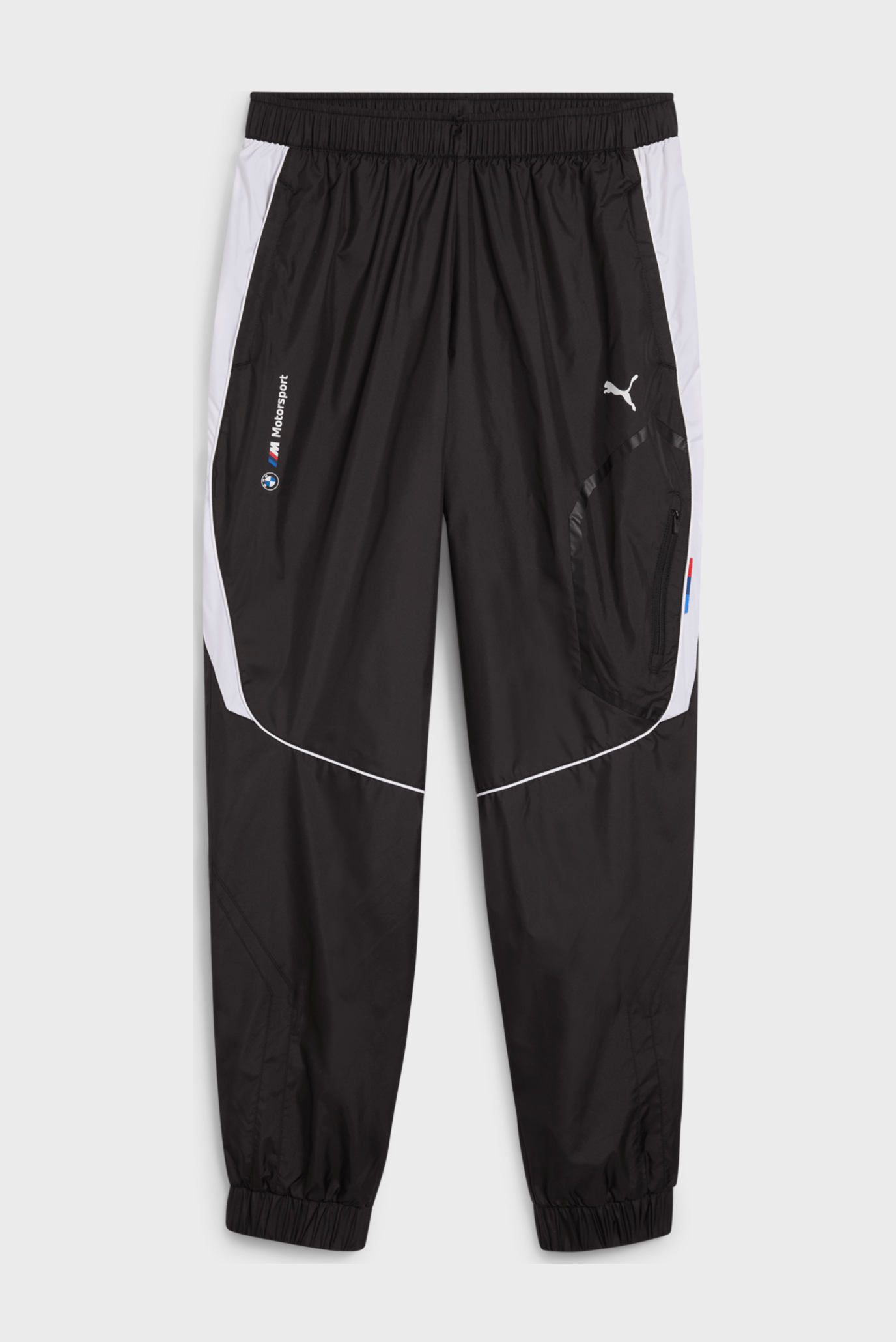 Мужские черные спортивные брюки BMW M Motorsport Woven Pants Men 1