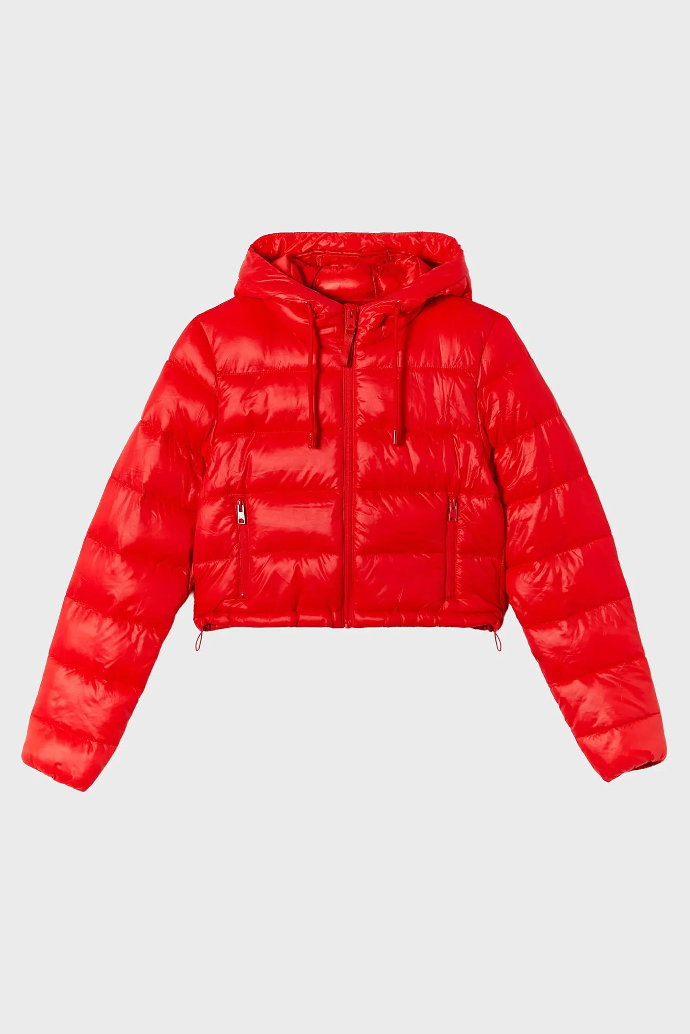 Жіноча червона куртка 3