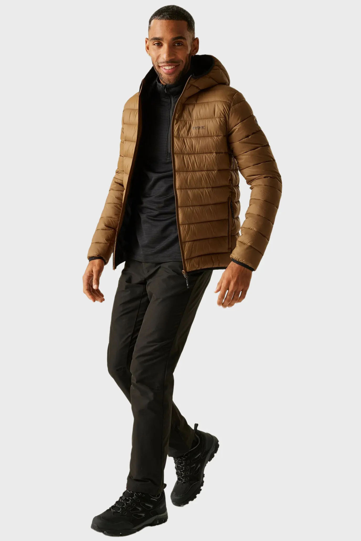 Мужская коричневая куртка 2