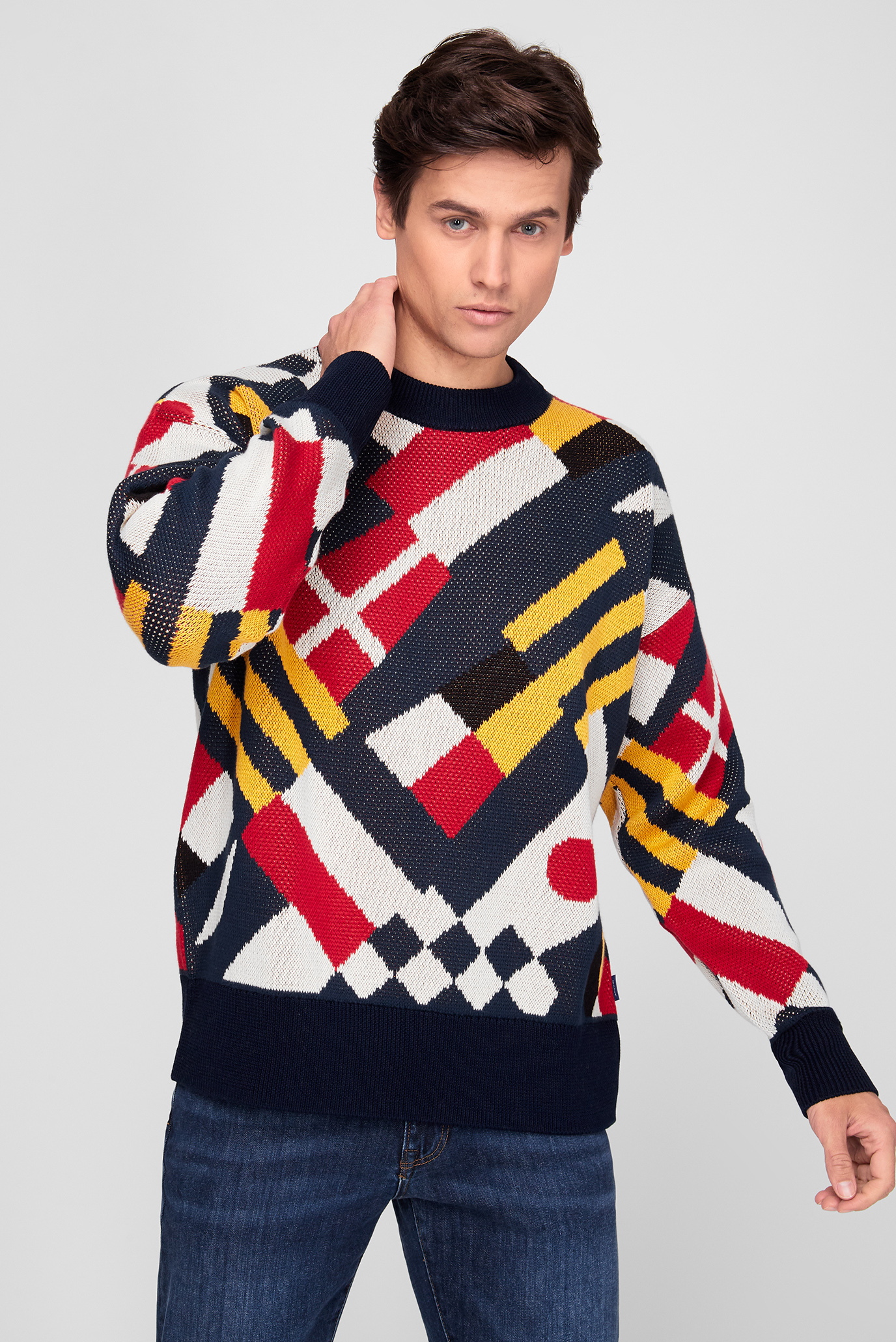 Чоловічий светр з візерунком 1