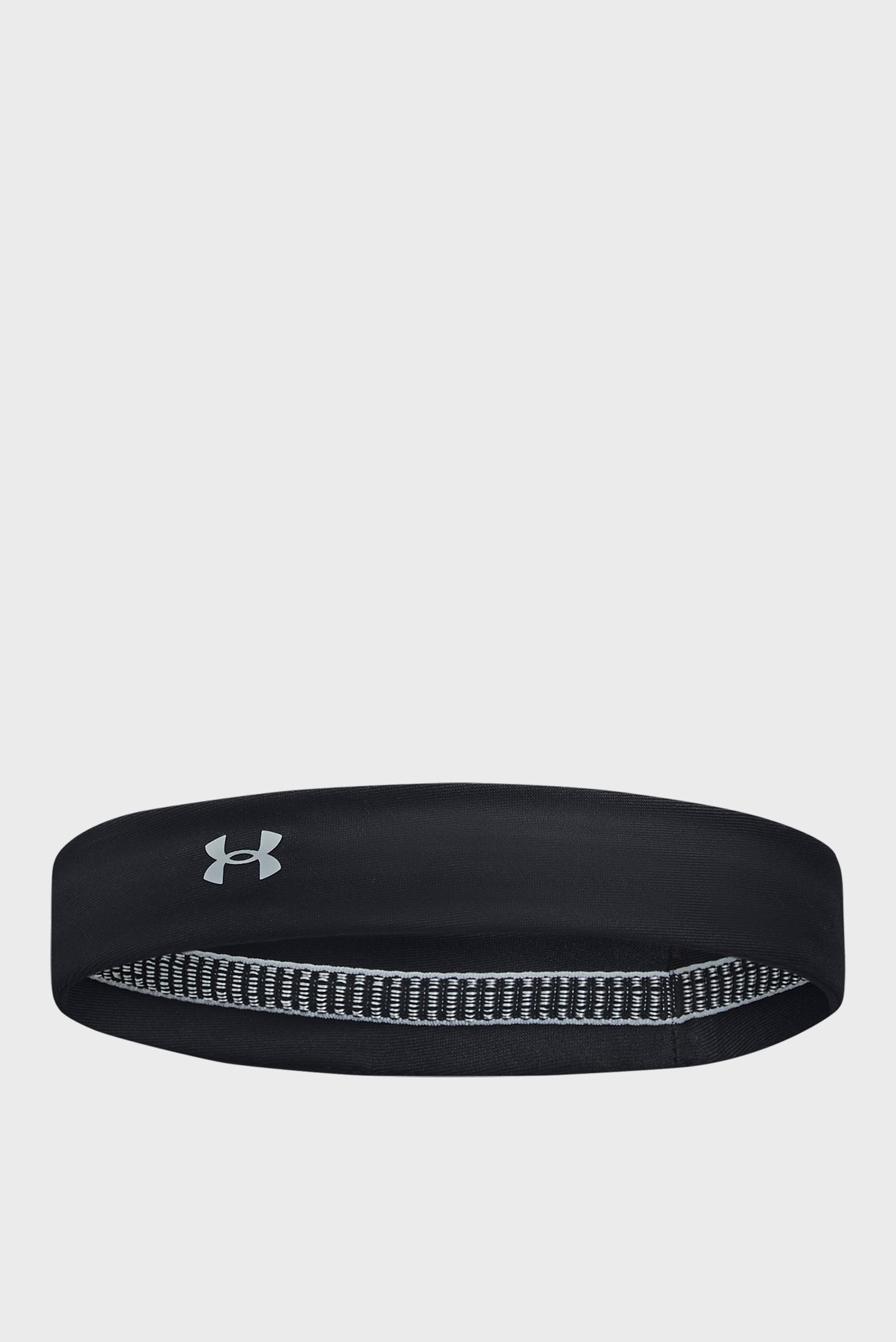 Жіноча чорна пов'язка для волосся UA Play Up Headband 1