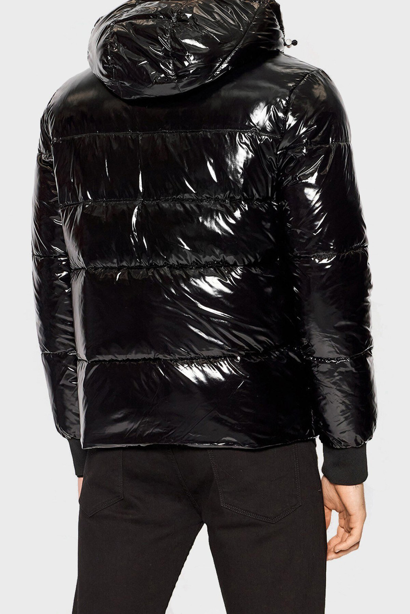 Мужская черная куртка MW HOODED HIGH SHINE PUFFER Calvin Klein Jeans J30J317148 — MD-Fashion Мужская черная куртка MW HOODED HIGH SHINE PUFFER Calvin Klein Jeans J30J317148 — MD-Fashion