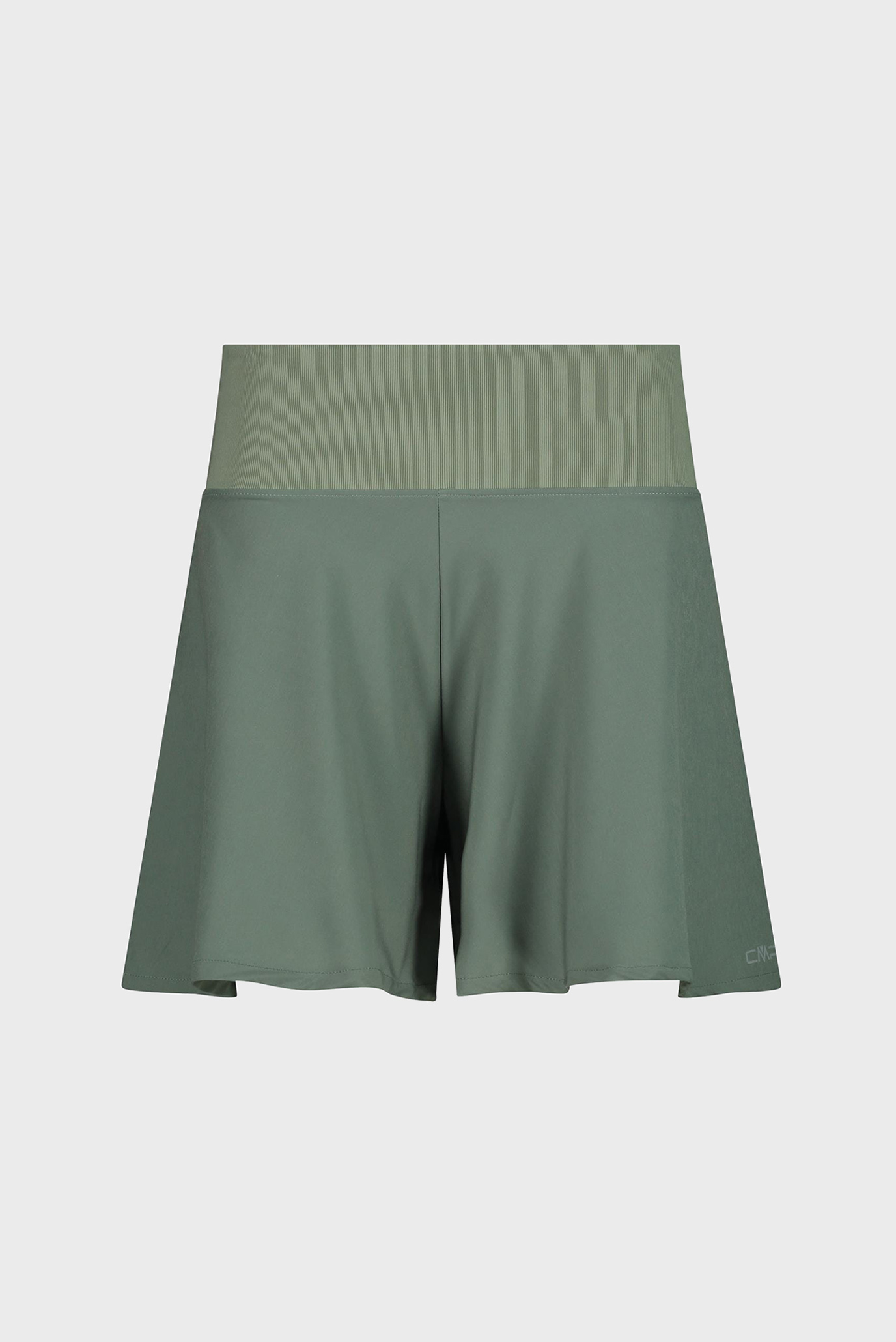 Женская зеленая юбка-шорты 1