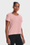 Женская розовая футболка UA Rush Energy Core SS