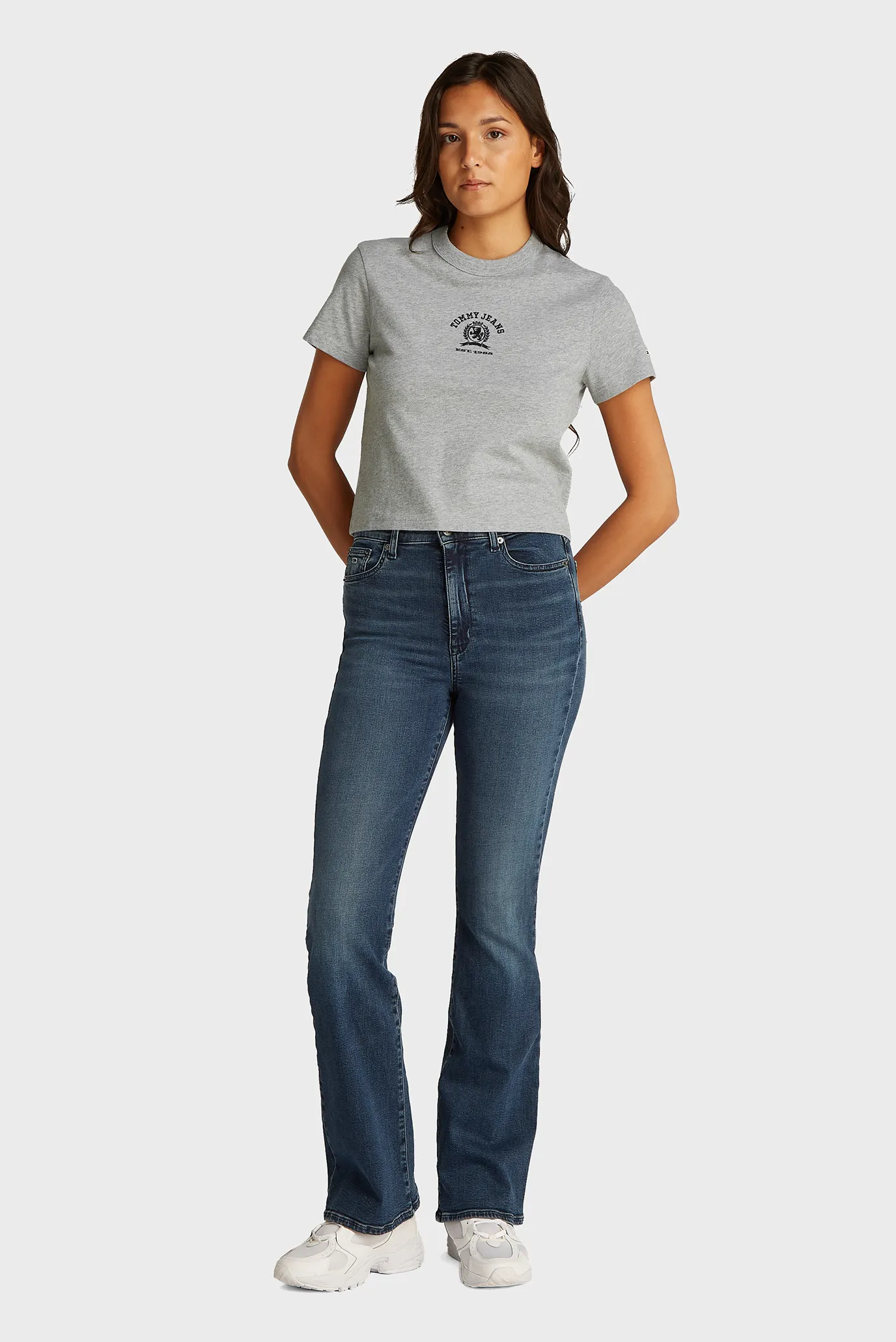 Женская серая футболка 2