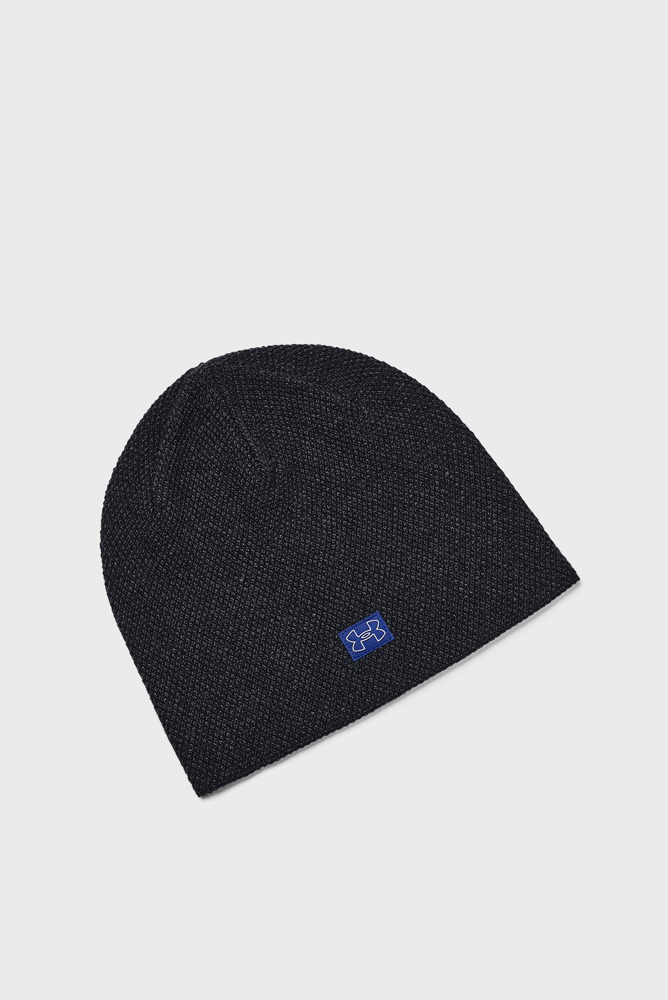 Черная шапка UA Unisex Launch Wool Beanie 1