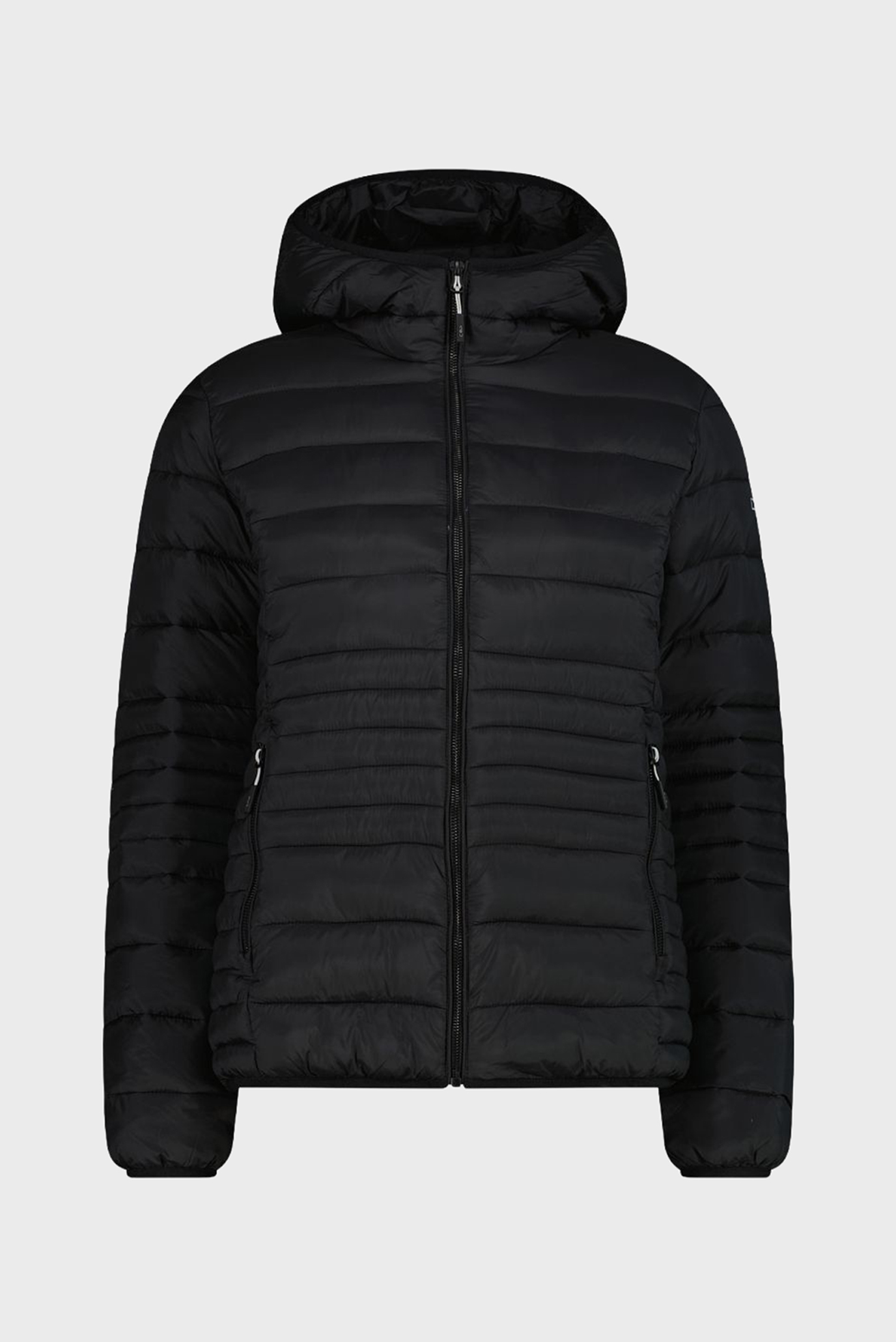 Женская черная куртка FIX HOOD SORONA AURA FL Черный 38 CMP 35K4076-U901 Женская черная куртка FIX HOOD SORONA AURA FL Черный 38 CMP 35K4076-U901