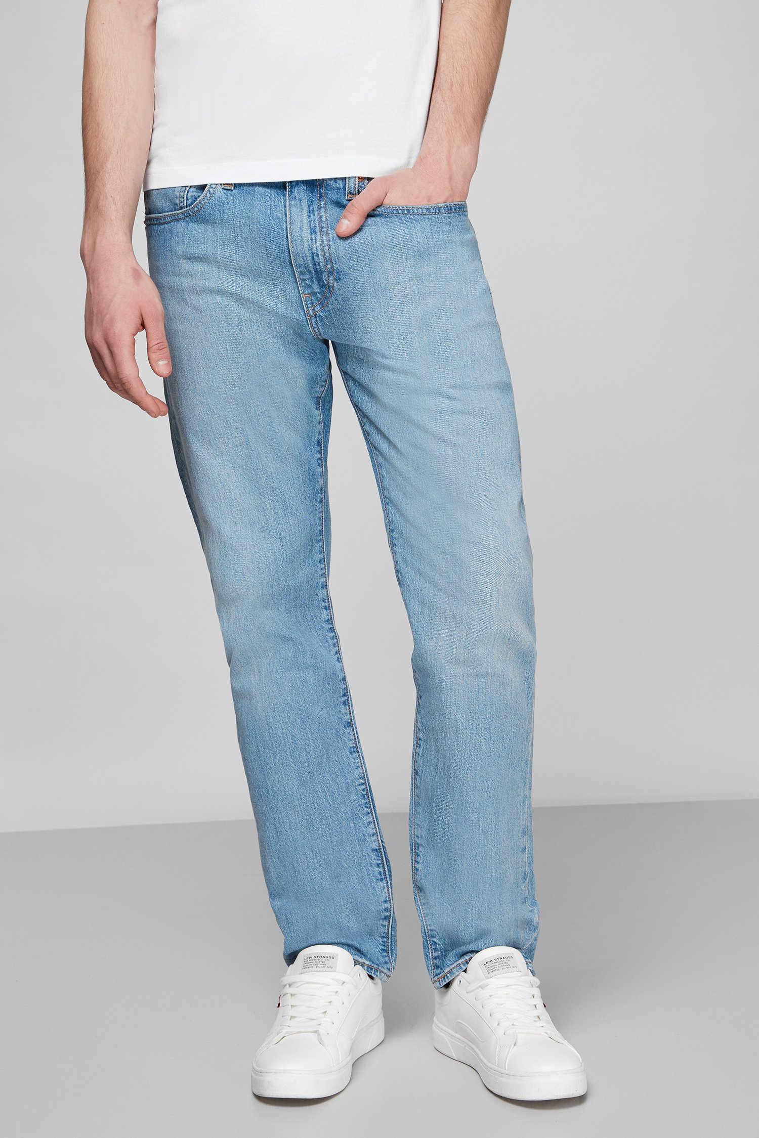 Мужские голубые джинсы 502 Taper 1