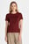 Женская бордовая футболка REG TONAL GRAPHIC
