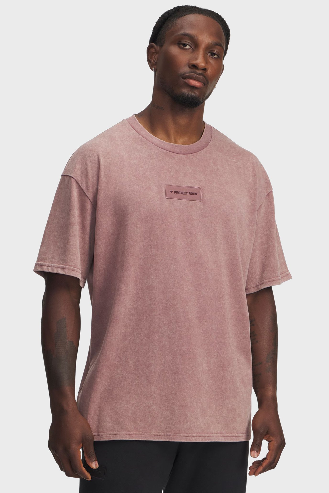Мужская розовая футболка Pjt Rck Hwt OS T Розовый XXL Under Armour 6006763-651 Мужская розовая футболка Pjt Rck Hwt OS T Розовый XXL Under Armour 6006763-651